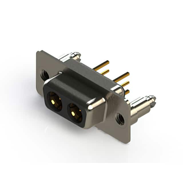 628-2W2-224-7T5 CONN D-SUB RCPT 2POS VERT SLDR