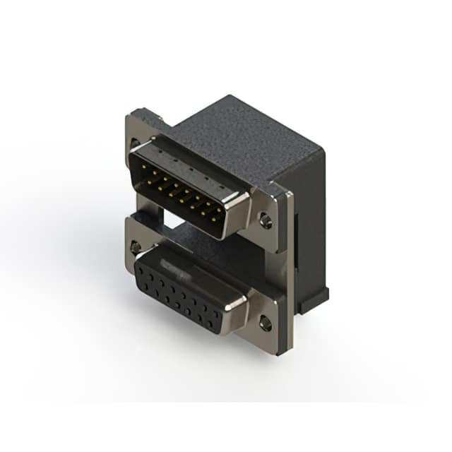 663-015-264-00A CONN D-SUB PLUG/RCPT 15P R/A SLD