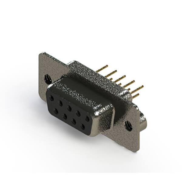 628-M09-621-BN2 628M SERIES VERTICAL D-SUB RECEP