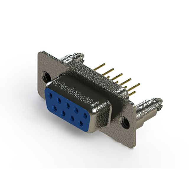 628-M09-321-LT5 628M SERIES VERTICAL D-SUB RECEP