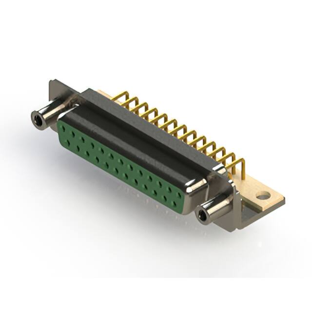 630-M25-240-GN6 630M SERIES RIGHT ANGLE D-SUB