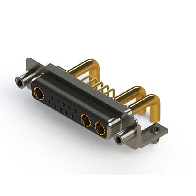 630-13W3250-4T5 CONN D-SUB RCPT 13POS R/A SLDR