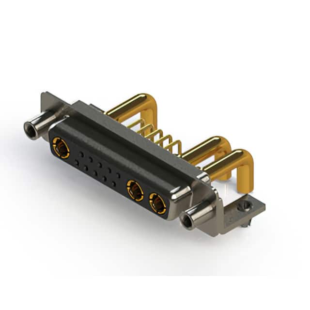 630-13W3250-4TD CONN D-SUB RCPT 13POS R/A SLDR