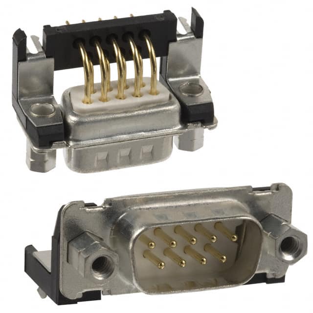 DEPV09P565GTXLF CONN D-SUB PLUG 9POS R/A SLDR