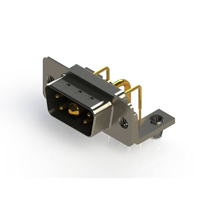 629-5W1-640-1T3 CONN D-SUB PLUG 5POS R/A SLDR