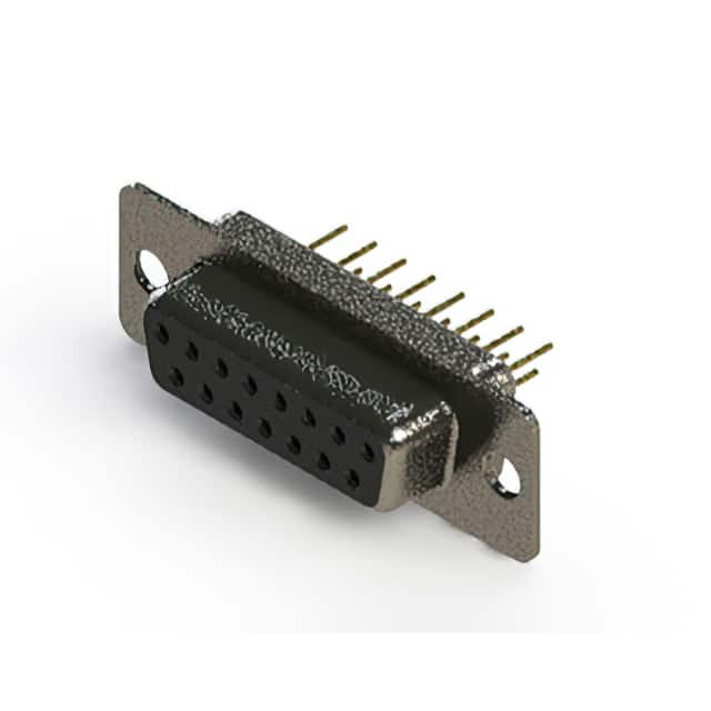 628-M15-321-BN1 628M SERIES VERTICAL D-SUB RECEP