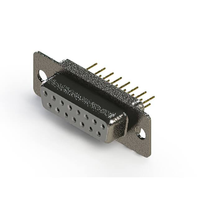 628-M15-321-WN1 628M SERIES VERTICAL D-SUB RECEP