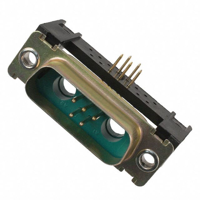 DAM7W2P500N CONN D-SUB PLUG 7POS R/A SLDR