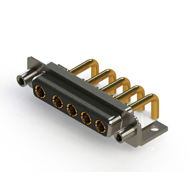 630-5W5-250-2T6 CONN D-SUB RCPT 5POS R/A SLDR