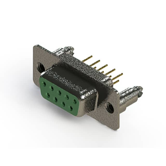 628-M09-621-GT5 628M SERIES VERTICAL D-SUB RECEP