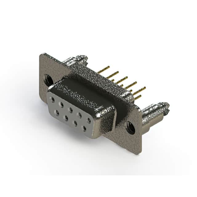 628-M09-621-WT5 628M SERIES VERTICAL D-SUB RECEP