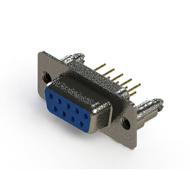 628-M09-621-LT5 628M SERIES VERTICAL D-SUB RECEP