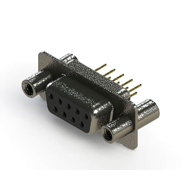 628-M09-621-BN4 628M SERIES VERTICAL D-SUB RECEP