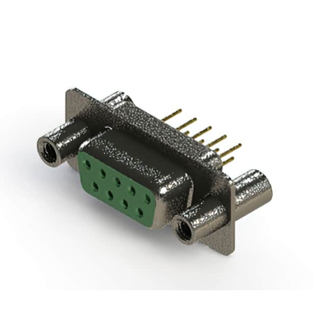 628-M09-621-GN4 628M SERIES VERTICAL D-SUB RECEP