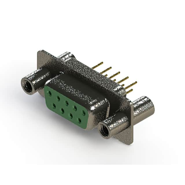 628-M09-621-GT4 628M SERIES VERTICAL D-SUB RECEP