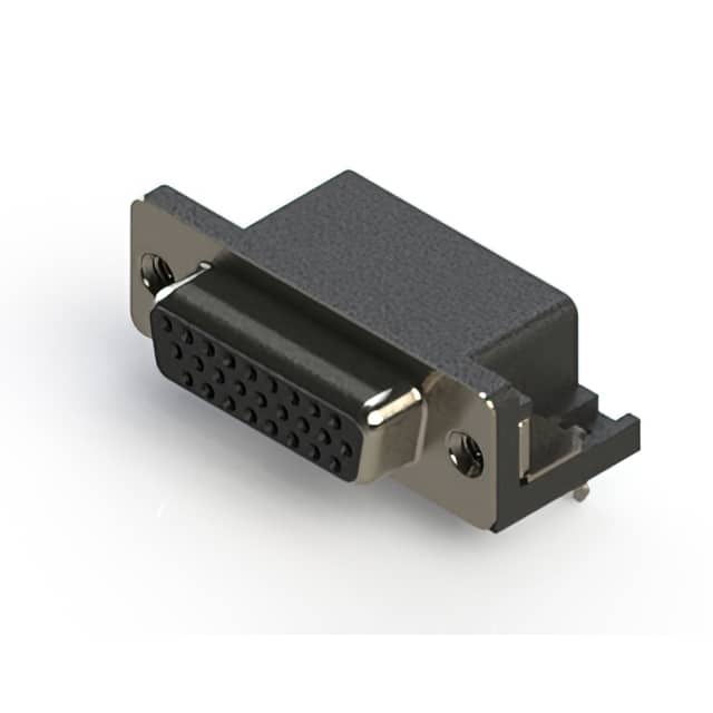 634-026-663-032 634 SERIES RIGHT ANGLE D-SUB REC