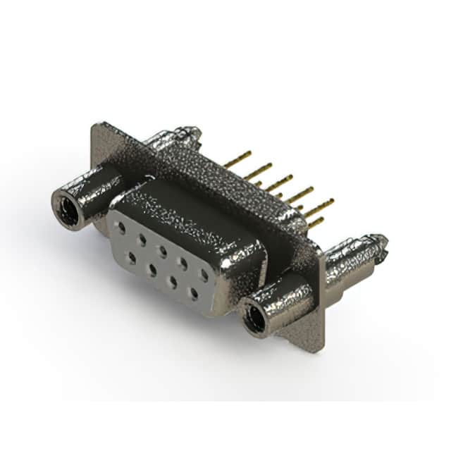 628-M09-621-WT6 628M SERIES VERTICAL D-SUB RECEP