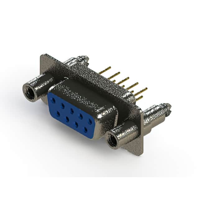 628-M09-621-LT6 628M SERIES VERTICAL D-SUB RECEP