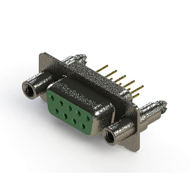 628-M09-621-GN6 628M SERIES VERTICAL D-SUB RECEP