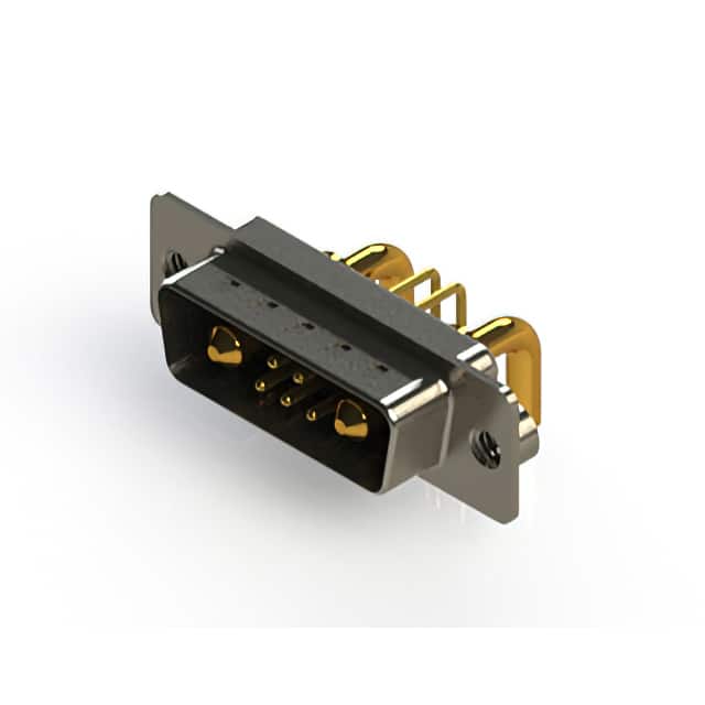 629-7W2-240-2NA CONN D-SUB PLUG 7POS R/A SLDR