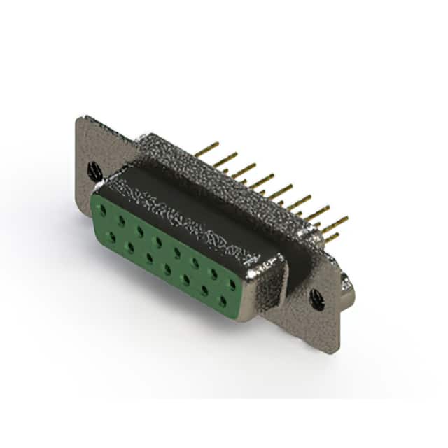 628-M15-321-GT2 628M SERIES VERTICAL D-SUB RECEP
