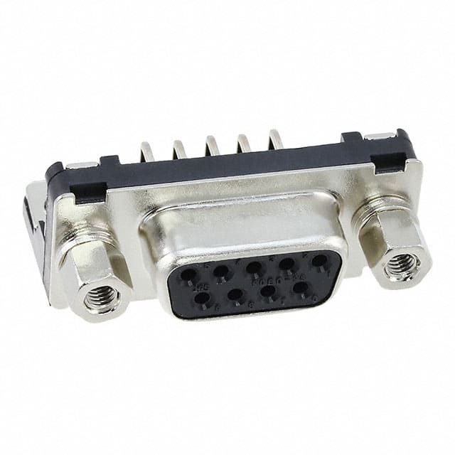 RDED-9SA-LNA(55) CONN D-SUB RCPT 9POS R/A SLDR