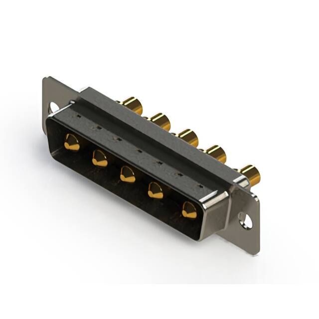 627-5W5-224-4N1 CONN D-SUB PLUG 5POS VERT SLDR