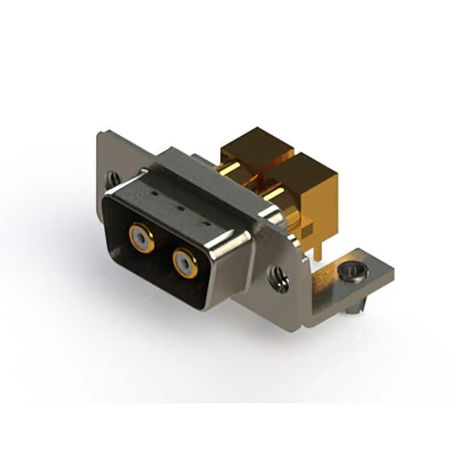 629-2W2-640-7TB CONN D-SUB PLUG 2POS R/A SLDR