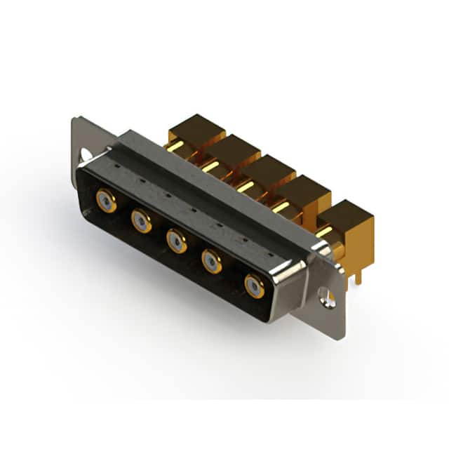 629-5W5-240-7T1 CONN D-SUB PLUG 5POS R/A SLDR