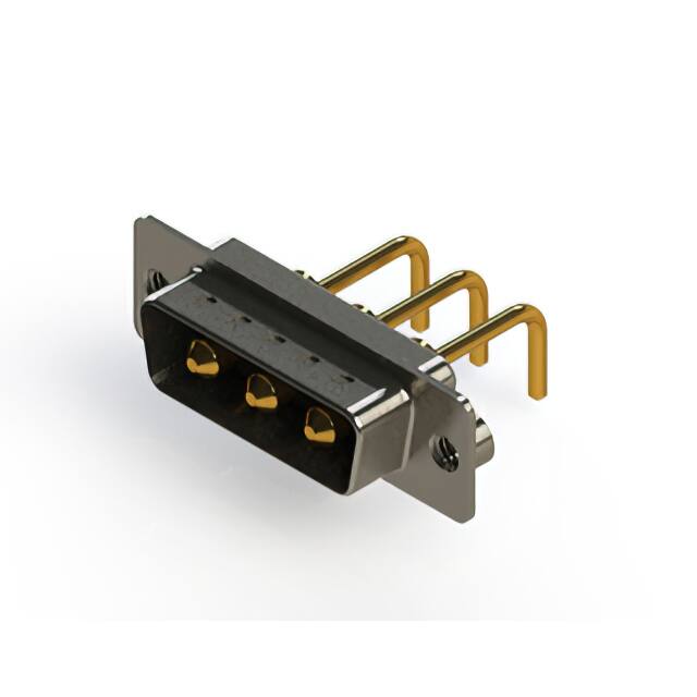 629-3W3-250-1NA CONN D-SUB PLUG 3POS R/A SLDR