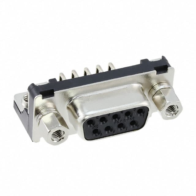 RDED-9S-LNA(55) CONN D-SUB RCPT 9POS R/A SLDR