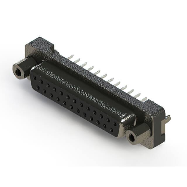 628-025-624-017 628 SERIES VERTICAL D-SUB PLUG C