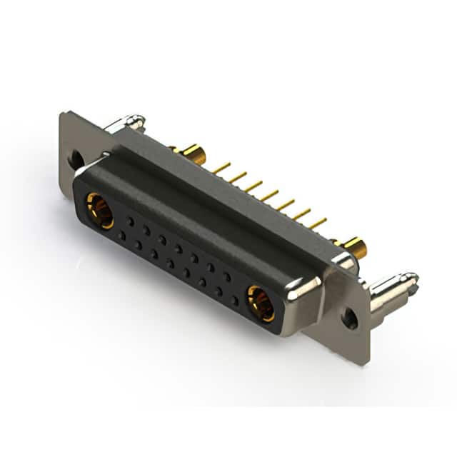 628-17W2224-2ND CONN D-SUB RCPT 17POS VERT SLDR