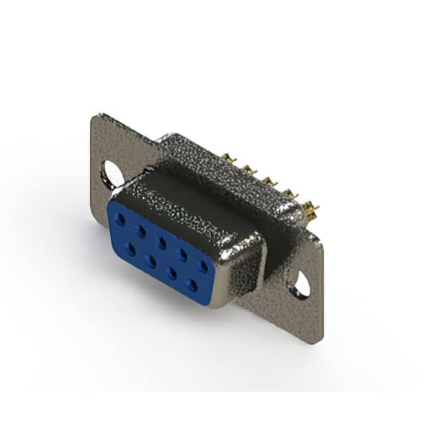 628-M09-322-LN1 628M SERIES VERTICAL D-SUB RECEP