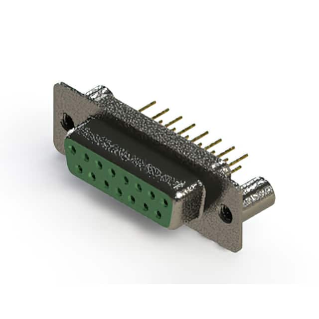 628-M15-321-GT3 628M SERIES VERTICAL D-SUB RECEP