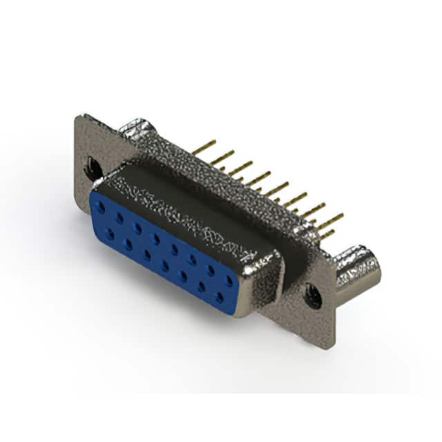 628-M15-321-LT3 628M SERIES VERTICAL D-SUB RECEP
