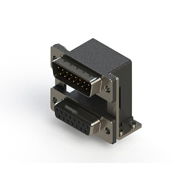 663-015-364-05C CONN D-SUB PLUG/RCPT 15P R/A SLD
