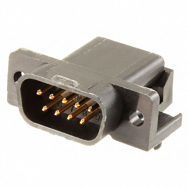 745001-2 CONN D-SUB PLUG 9POS R/A SLDR