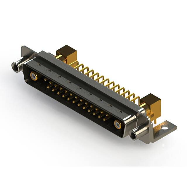 629-27W2240-5TE CONN D-SUB PLUG 27POS R/A SLDR