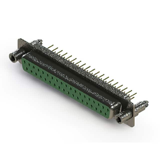 628-M37-221-GT6 628M SERIES VERTICAL D-SUB RECEP