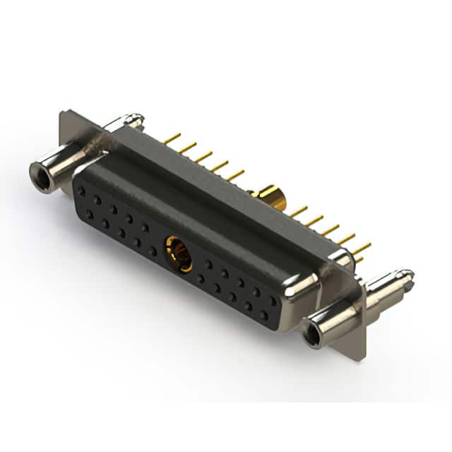 628-21W1224-4NE CONN D-SUB RCPT 21POS VERT SLDR