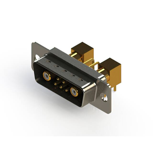 629-7W2-240-7N1 CONN D-SUB PLUG 7POS R/A SLDR