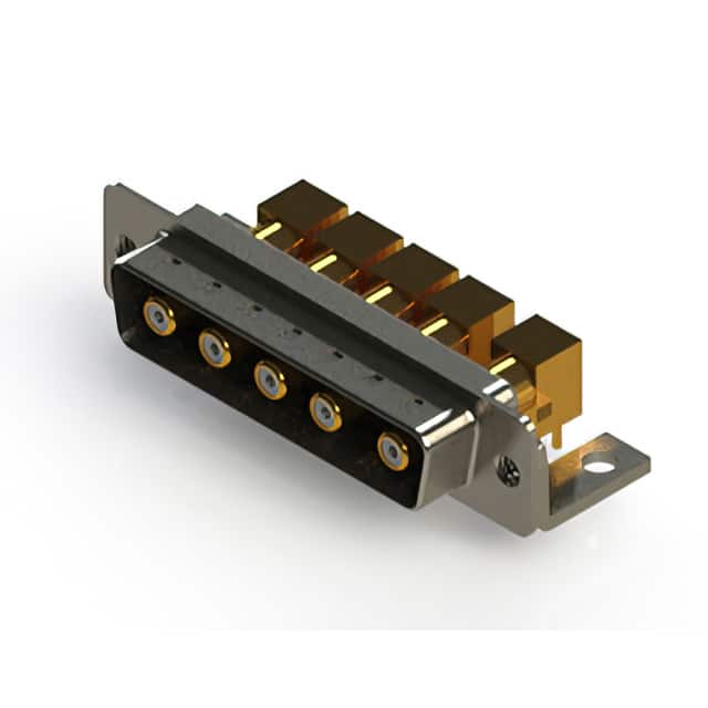 629-5W5-240-5T4 CONN D-SUB PLUG 5POS R/A SLDR