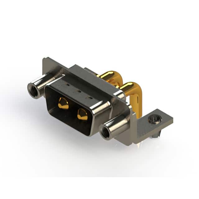 629-2W2-640-3TD CONN D-SUB PLUG 2POS R/A SLDR