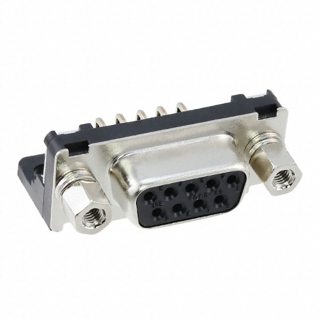 RDED-9SE-LNA(55) CONN D-SUB RCPT 9POS R/A SLDR