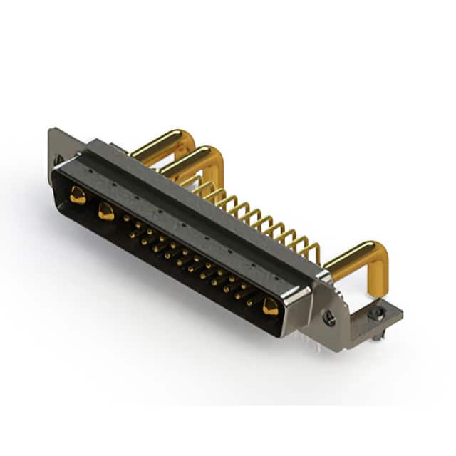 629-25W3250-4TB CONN D-SUB PLUG 25POS R/A SLDR