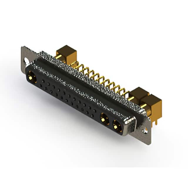 630-25W3240-7T1 CONN D-SUB RCPT 25POS R/A SLDR