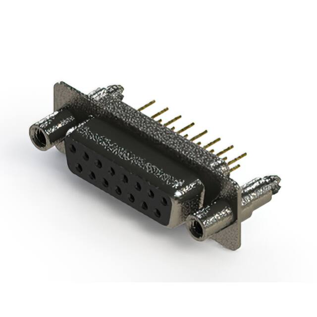 628-M15-321-BT6 628M SERIES VERTICAL D-SUB RECEP