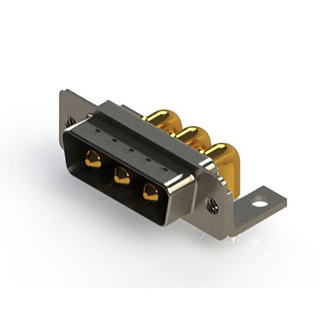 629-3W3-240-4N4 CONN D-SUB PLUG 3POS R/A SLDR