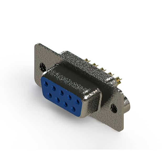 628-M09-322-LT2 628M SERIES VERTICAL D-SUB RECEP